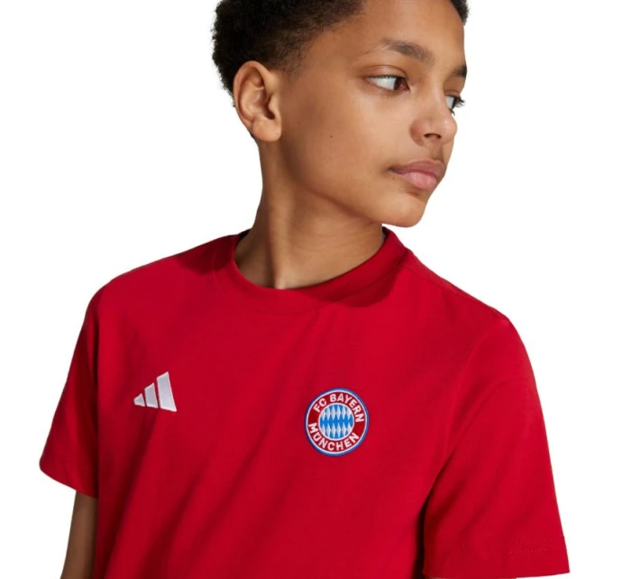 Dětské tričko adidas FC Bayern Mnichov červené IT4138 Dětské tričko adidas FC Bayern Mnichov červené IT4138