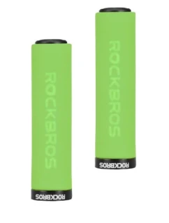 Pěnové rukojeti řídítek Rockbros zelené