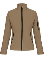 Kariban K 400 Dámská 3-vrstvá softshellová bunda 20.K400 camel