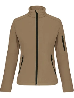 Kariban K 400 Dámská 3-vrstvá softshellová bunda 20.K400 camel