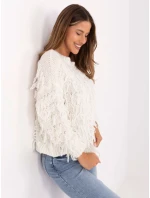 Sweter MI SW model 21314456 ecru - FPrice Sweter MI SW model 21314456 ecru - FPrice