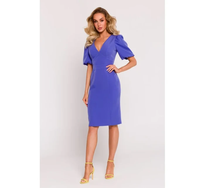 Šaty s  světle fialové model 19660704 - Moe