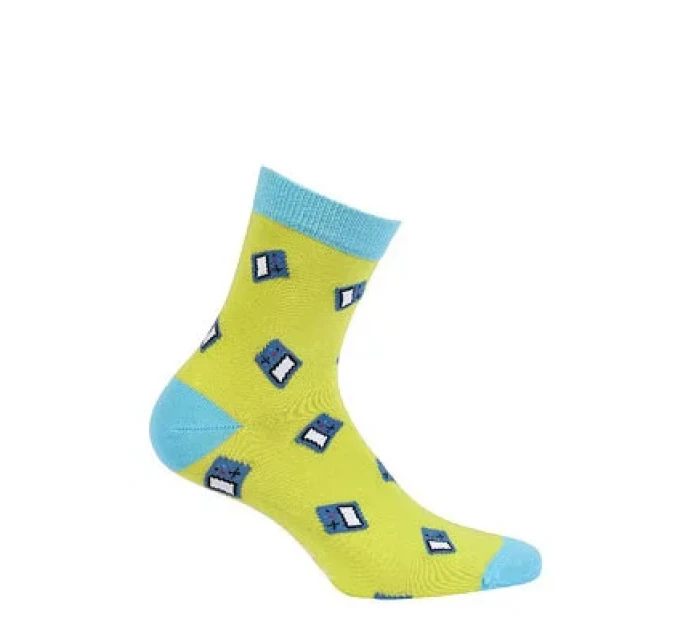 Skarpety  chłopięce wzorowane model 16126614 - Wola