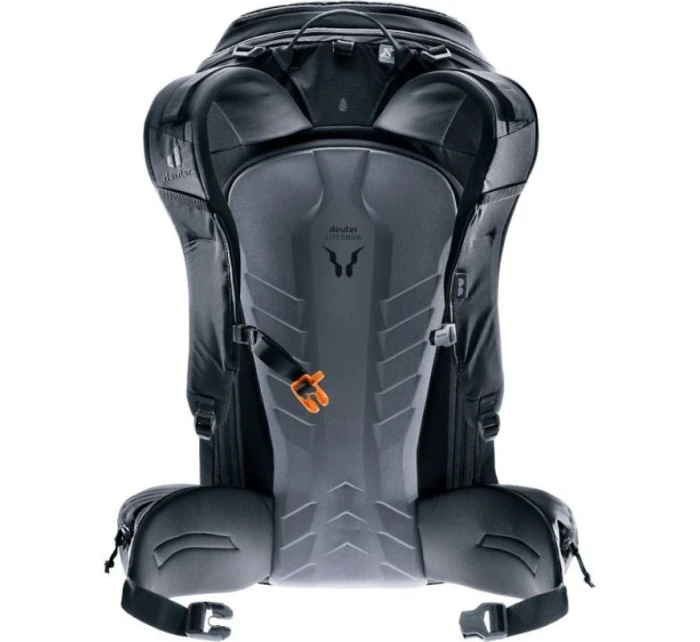 Lyžařský batoh Deuter Freerider Pro 32+10 černý Lyžařský batoh Deuter Freerider Pro 32+10 černý