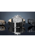 Pánské hodinky Giewont Chronograph Sapphire Black Silver GW6310-A2