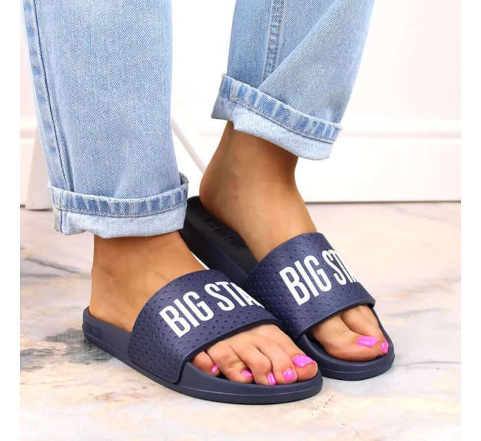 Big Star Jr INT1908C námořnicky modré pěnové žabky