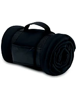 SOL'S Stavenger Fleecová deka 25.4342 black SOL'S Stavenger Fleecová deka 25.4342 black