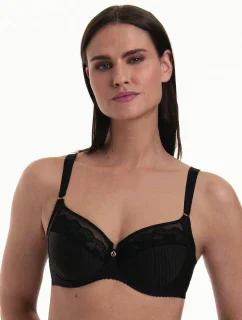 podprsenka s kosticí černá  model 19753190 - RosaFaia