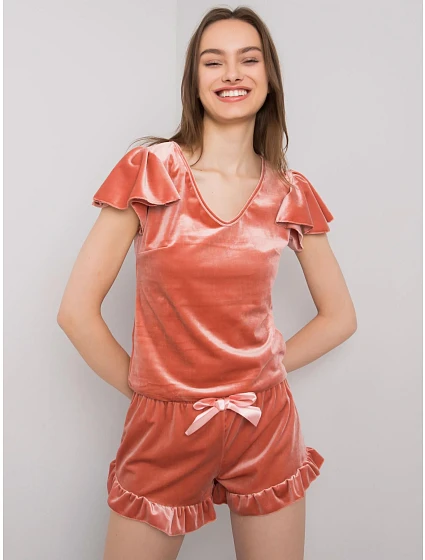 Pyžamo WN PI model 16254174 tmavě růžová - FPrice Pyžamo WN PI model 16254174 tmavě růžová - FPrice