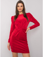 WN SK H614 šaty.34X červená