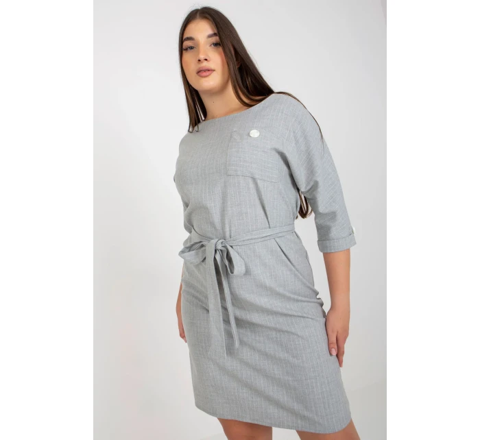 šaty plus size model 174936 Lakerta šaty plus size model 174936 Lakerta