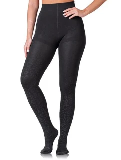 Dámské zimní punčocháče, extra hřejivé WINTER 100 DEN - BELLINDA - animal print