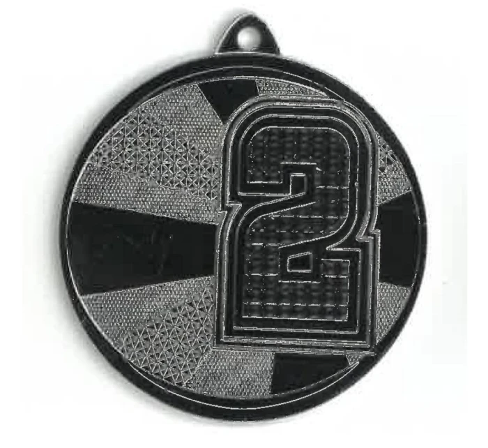 Stříbrná ocelová medaile druhé místo MMC29050/S