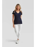 Fruit of the Loom Lady-Fit Valueweight V-Neck T Dámské tričko s výstřihem do V 16.1398 black Fruit of the Loom Lady-Fit Valueweight V-Neck T Dámské tričko s výstřihem do V 16.1398 black
