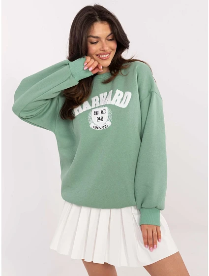 Bluza EM BL 617 model 20834491 pistacjowy - FPrice Bluza EM BL 617 model 20834491 pistacjowy - FPrice
