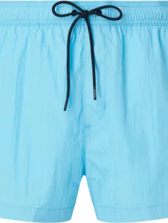 Pánské plavky Short Drawstring Swim Shorts CK Nylon KM0KM00868CU8 modrá - Calvin Klein