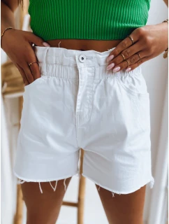 Dámské džínové šortky CHLOE white FashionStreet SY0296