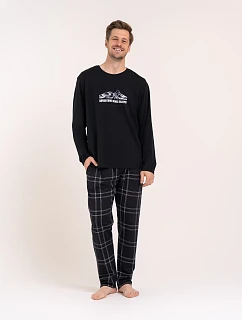 Pyžamo Moraj PDM5800-004 dlouhé rukávy, velikosti M–3XL