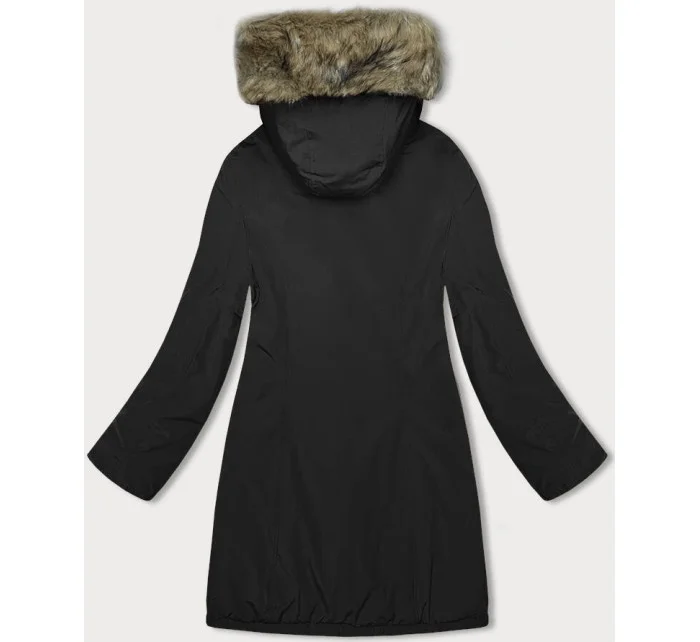 Černá dámská zimní bunda model 21245873 - MELYA MELODY Černá dámská zimní bunda model 21245873 - MELYA MELODY