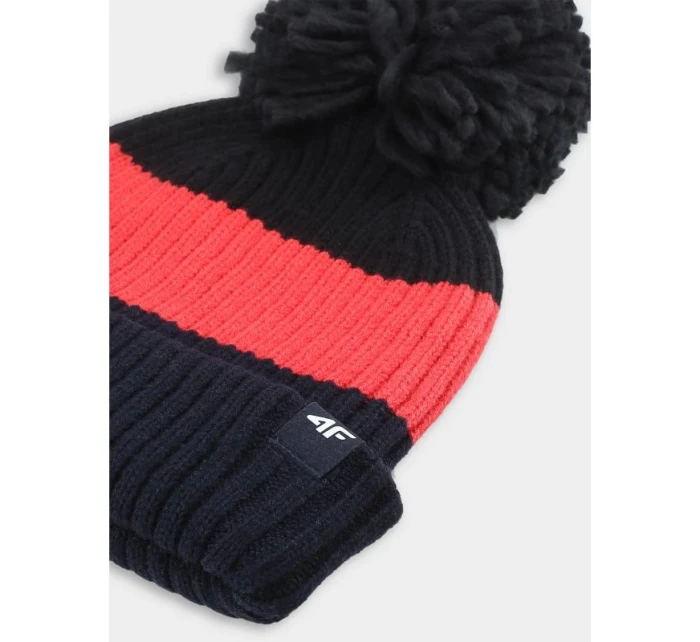 Dětská zimní čepice s bambulí model 21870612 - 4F