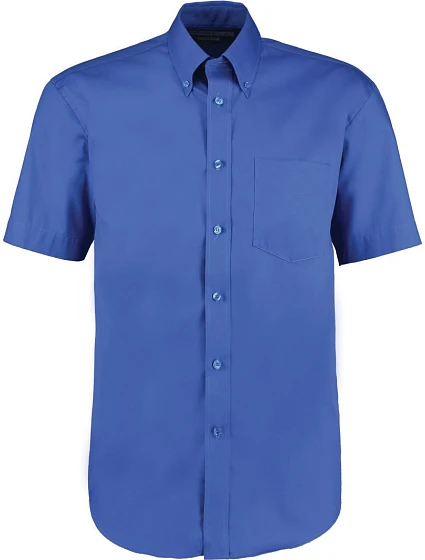 Kustom Kit KK 109 (13,5-18) Košile Oxford s krátkým rukávem 43.0109 royal Kustom Kit KK 109 (13,5-18) Košile Oxford s krátkým rukávem 43.0109 royal