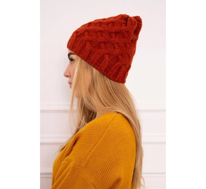 Fleecová čepice Agnes K239 červená Fleecová čepice Agnes K239 červená