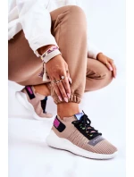 Dámská sportovní obuv nazouvací béžove model 21591032 - Boto