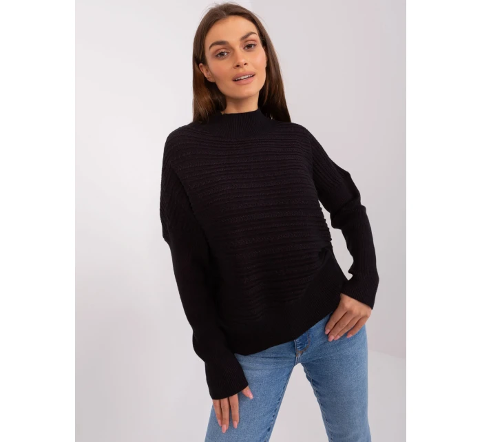 Sweter AT SW model 18884812 czarny - FPrice