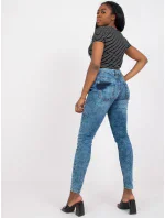 Džíny kalhoty D85035C62220M263 modré