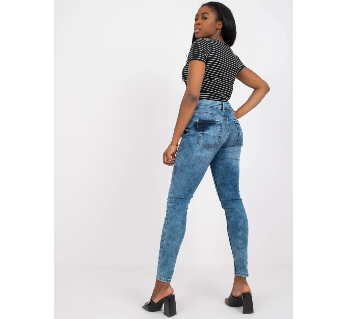 Džíny kalhoty D85035C62220M263 modré