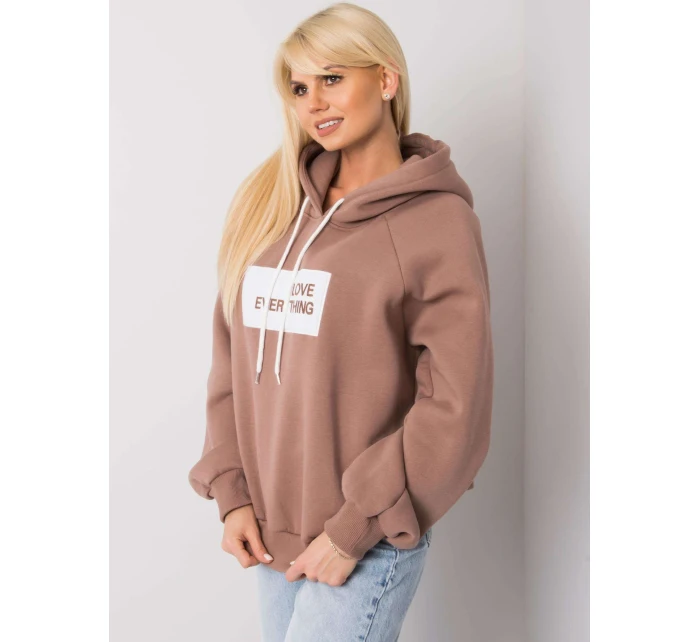 Mikina EM BL 651/2.41X hnědá