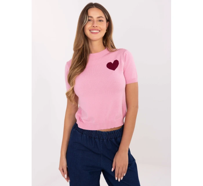 Jumper IT SW 93007.26 růžový Jumper IT SW 93007.26 růžový