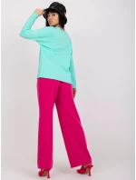 Halenka RV BZ model 21334682 tyrkysová - FPrice Halenka RV BZ model 21334682 tyrkysová - FPrice