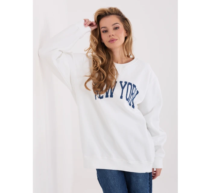 Bluza BL ecru model 21801860 - FPrice Bluza BL ecru model 21801860 - FPrice