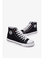 Pánské plátěné tenisky Big Star HI-POLY SYSTEM – černé
