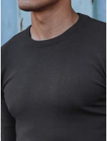 Pánský klasický svetr tmavě šedý Dstreet model 21980564 - FashionStreet