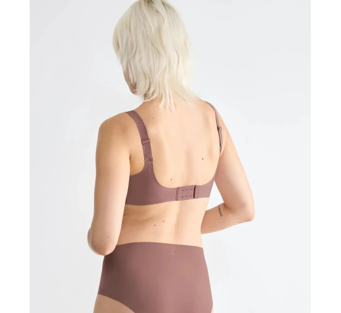 Dámská podprsenka ZERO Feel 2.0 Soft bra - BROWN - sv. hnědá 1141 - SLOGGI
