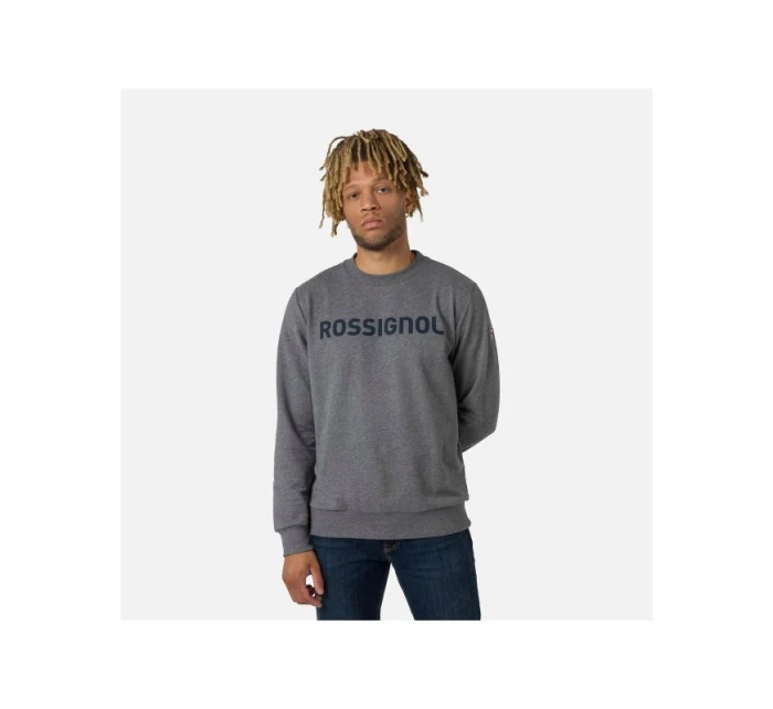 Rossignol LOGO SWEAT RN FL mikina šedá Rossignol LOGO SWEAT RN FL mikina šedá