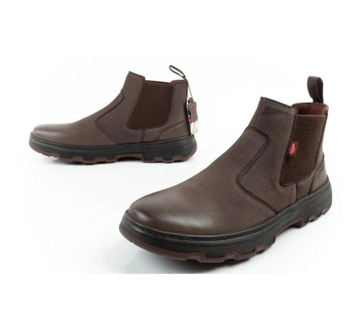 pánské boty model 21721688 boty boty boty smart kůže - Lee Cooper
