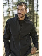 TJ 3vrstvá pánská softshellová bunda 18. black model 22540204 - Tee Jays