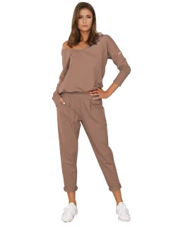 Italská móda Karina long r. long sp. barva:camel