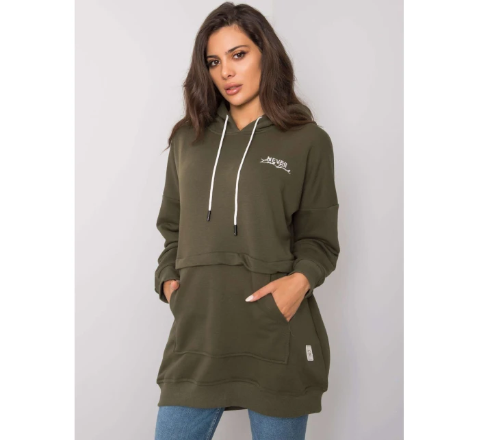 Mikina RV BL 7095.30P khaki