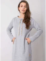 Šaty RV SK 6067.15x šedá