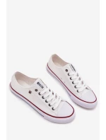 Pánské nízké textilní tenisky Big Star – bílé Pánské nízké textilní tenisky Big Star – bílé