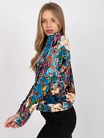 Dámská halenka DHJ BZ 6550 3.14P tmavě modrá -