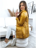Dámská oboustranná prošívaná bunda žlutá Dstreet model 21968314 - FashionStreet