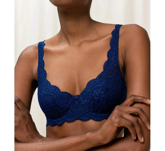 Dámská vyztužená podprsenka Amourette 300 WHP X tmavě modrá - Triumph