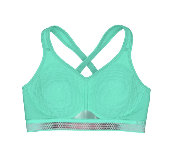 Dámská sportovní podprsenka Triaction Cardio Flow P EX - GREEN - zelená 6752 - TRIUMPH