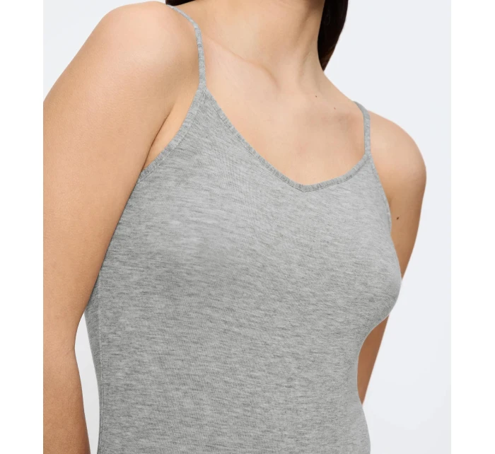 Beauty Layers Spaghetti Top Wool - GRAY - TRIUMPH GRAY - TRIUMPH