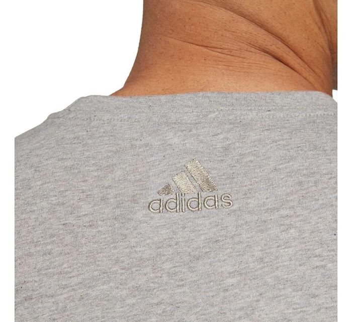 Adidas Essentials Single Jersey Lineární vyšívané logo Tee M IC9277 Muži